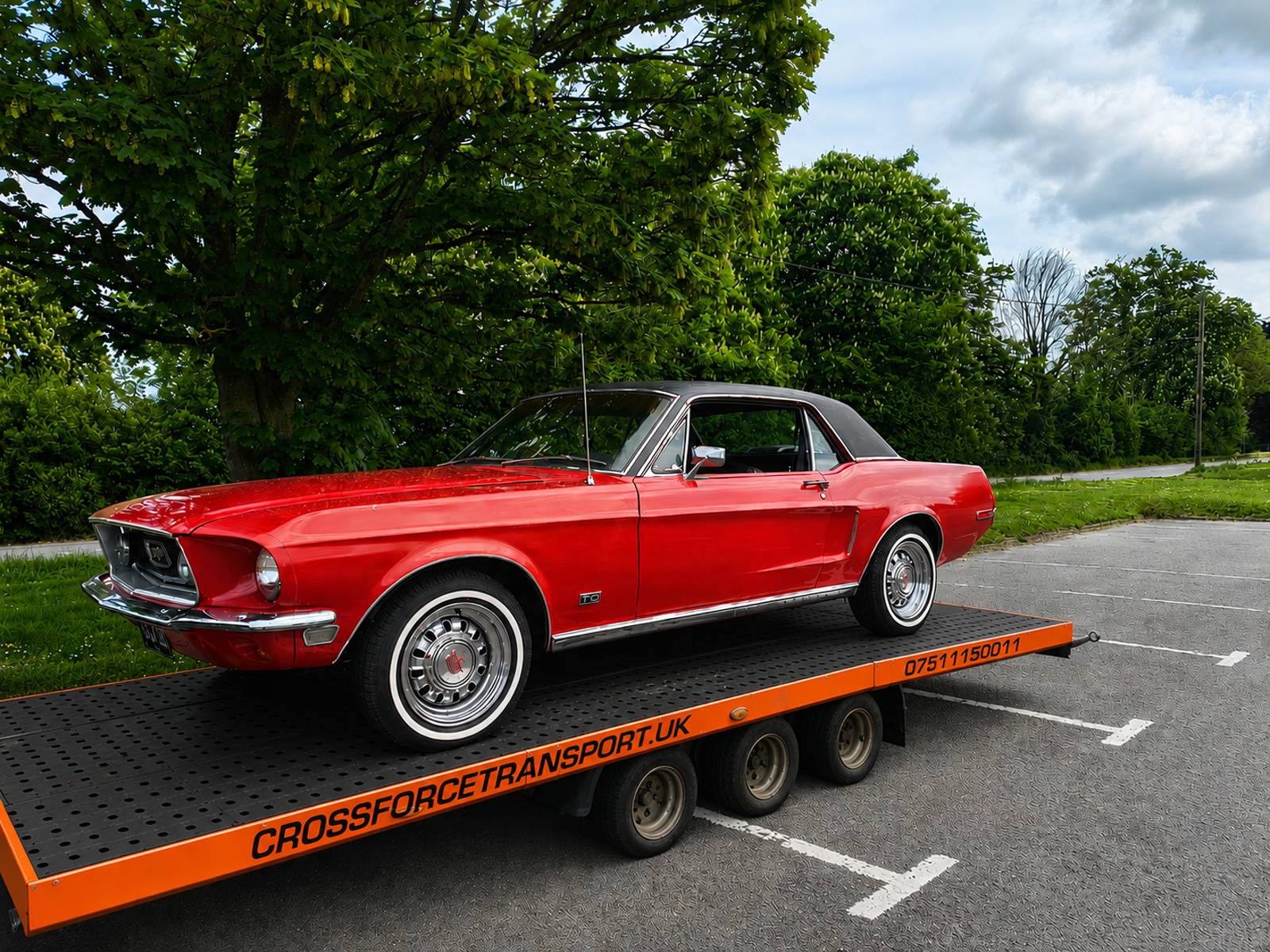 Crossforce classic car transport job