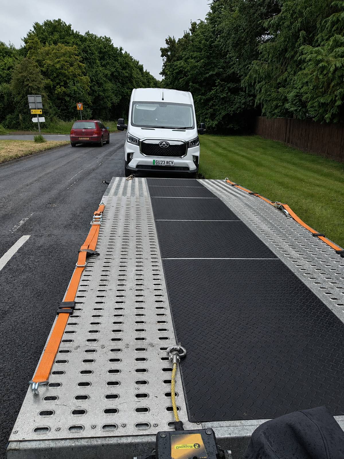 Crossforce EV recovery job