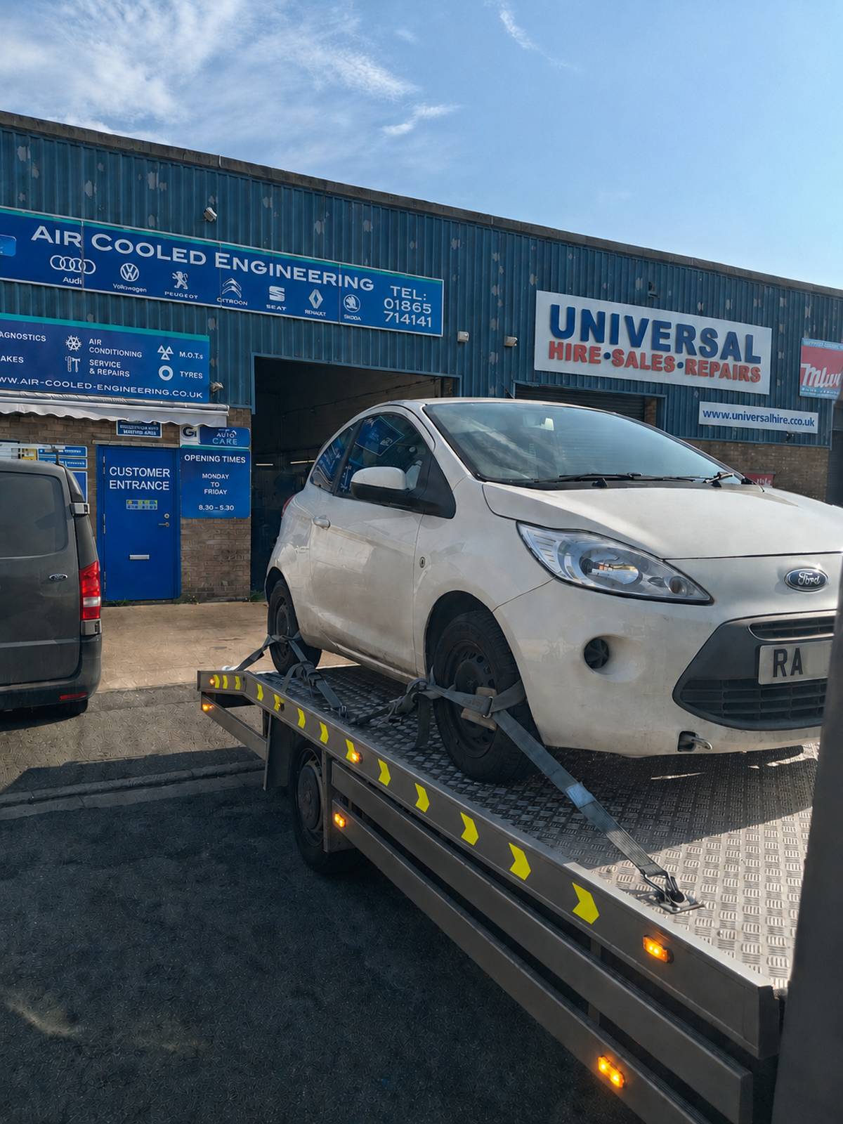 Breakdown Recovery Reading recent Crossforce job 3